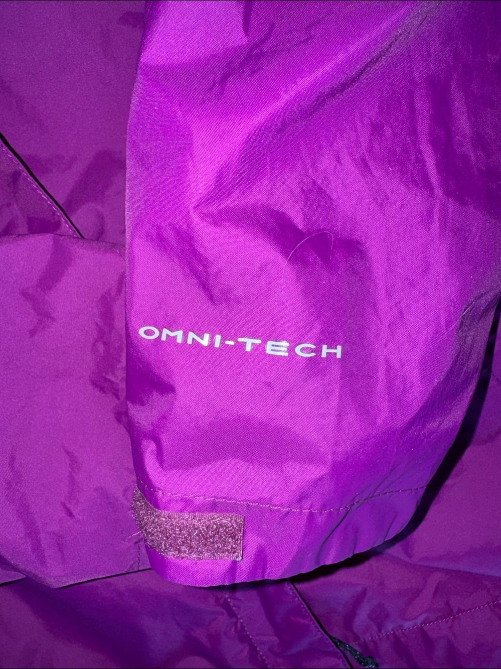 Columbia pink layering purple Rain running Jacket small windbreaker omnitech - Picture 2 of 4